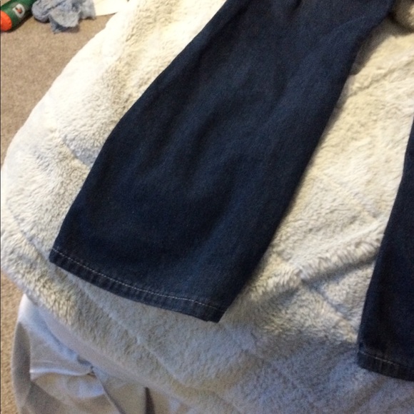 Tommy Hilfigure Dark Blue Wideleg Jeans - Picture 8 of 8